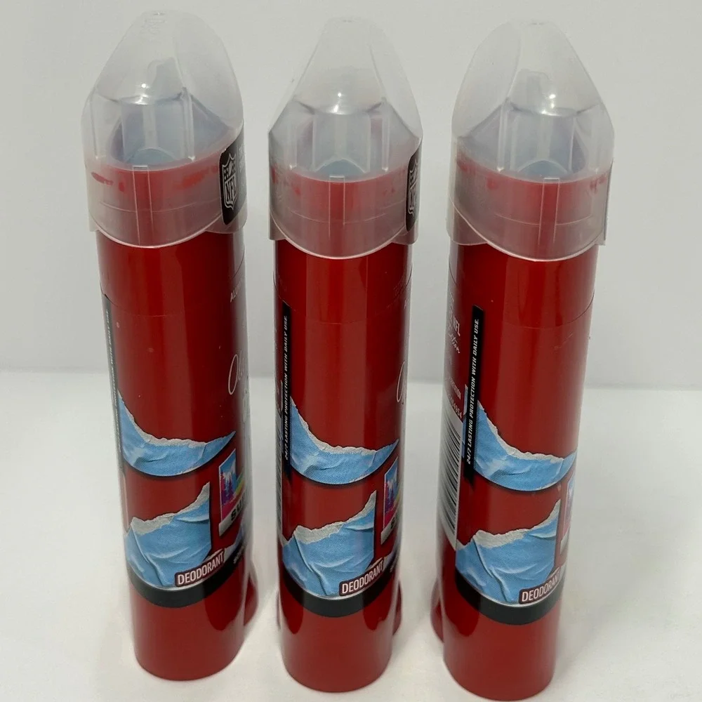 Old Spice Super Bowl LVIII Collector's Edition Deodorant Aluminum Free Lot of 3